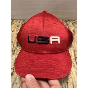 Ryder Cup 2023 Team USA Red NWOT Era 9Fifty Low Profile Snapback Hat GOLF